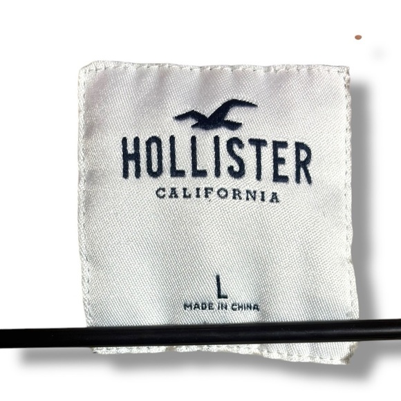 Hollister Super Soft Large Cozy Tan Faux Fur Quarter-Zip Pullover Fleece - Picture 4 of 15